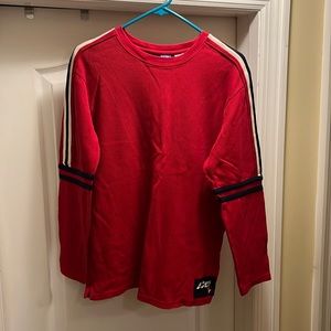 Greendog Blues Mens Medium Sweatshirt Red & White & Blue